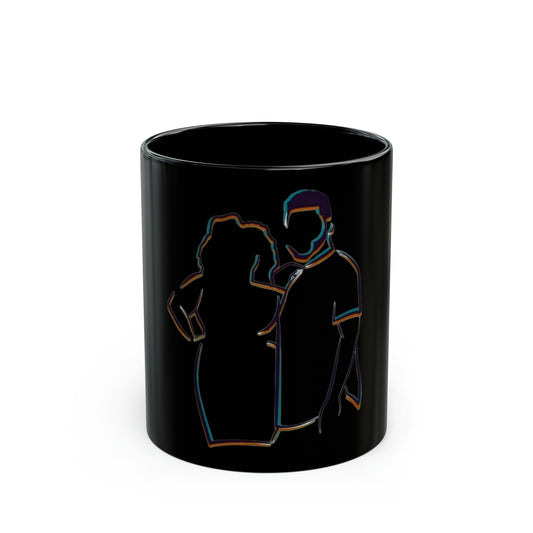 11oz Black Mug