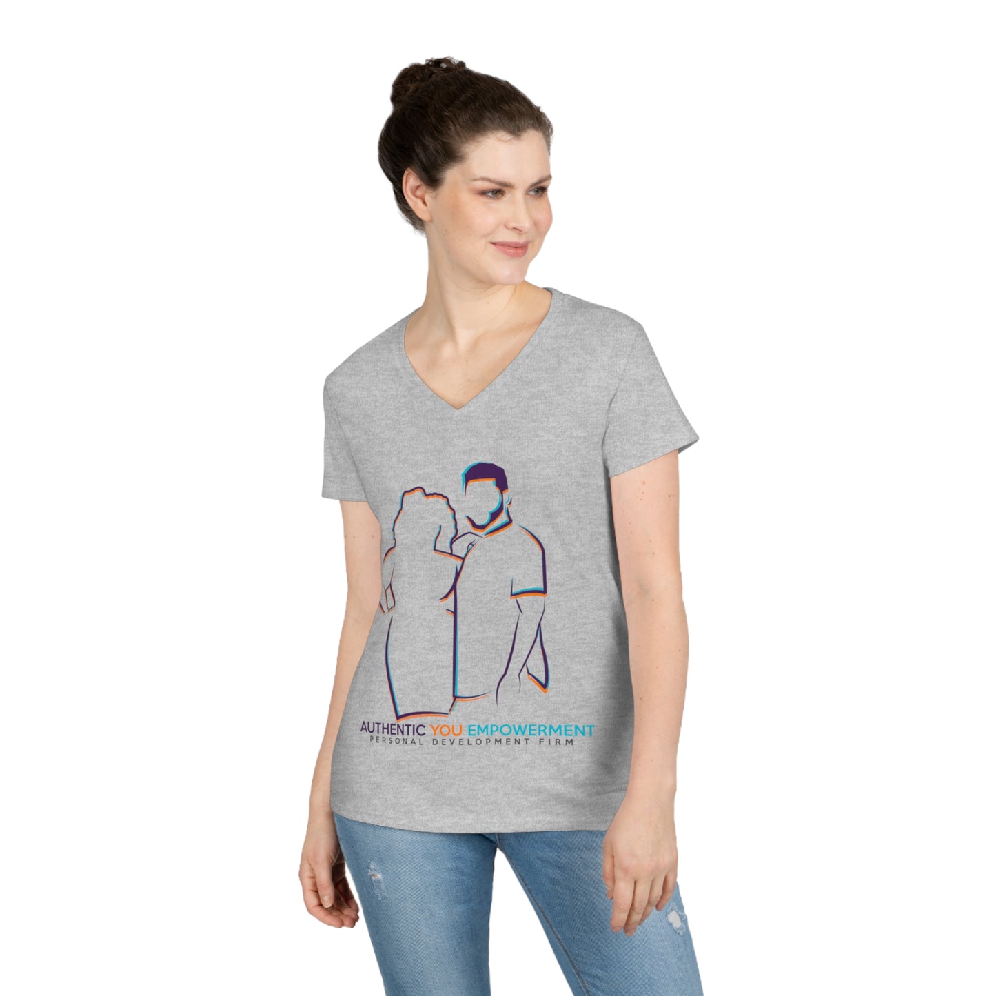 Ladies' V-Neck T-Shirt