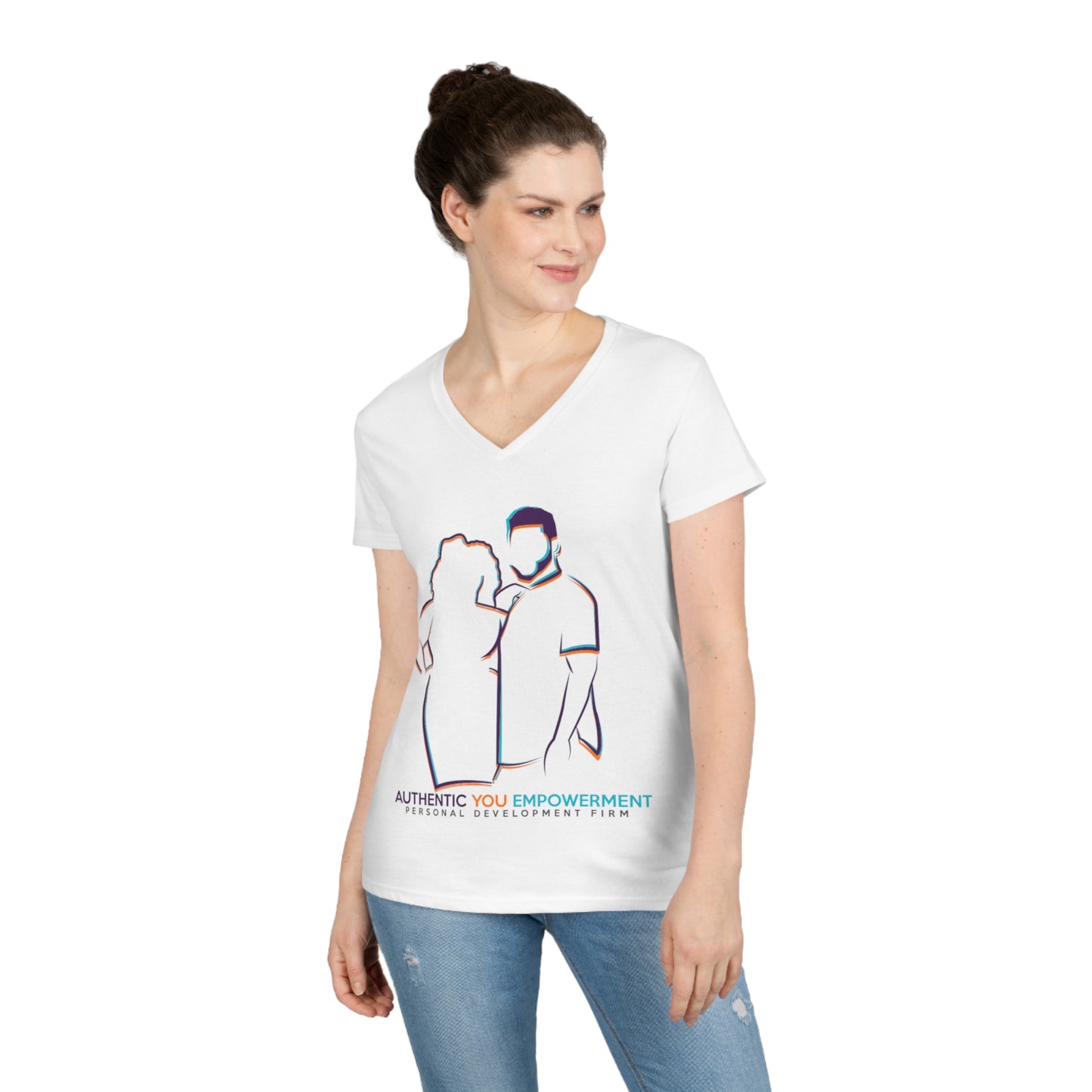 Ladies' V-Neck T-Shirt