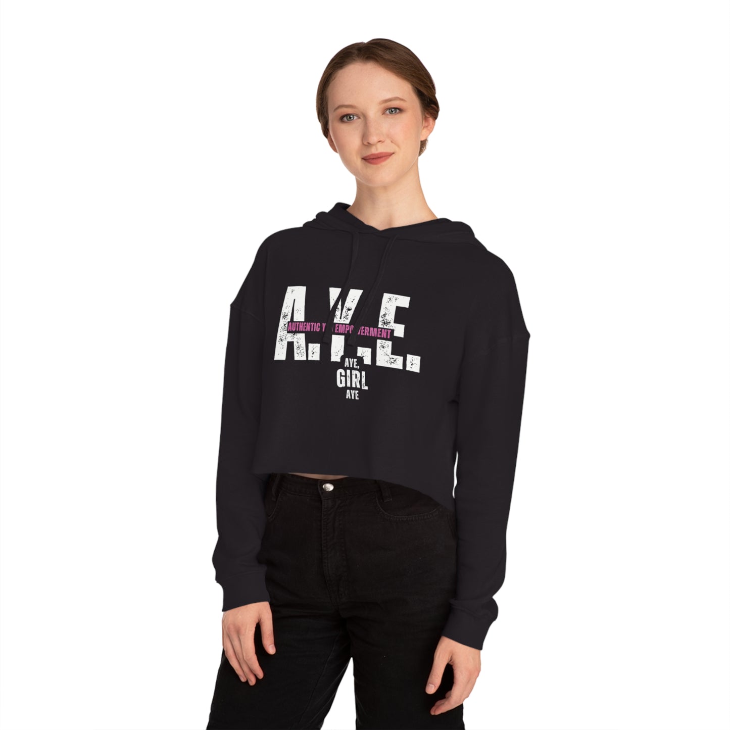 Women’s Cropped Hooded Sweatshirt